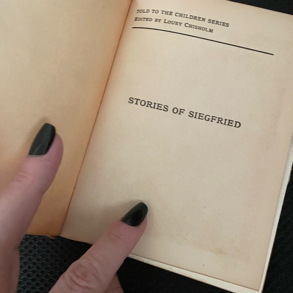 Antique Book Stories of Siegfried Told to the Children" Mary MacGregor - Picture 5 of 7